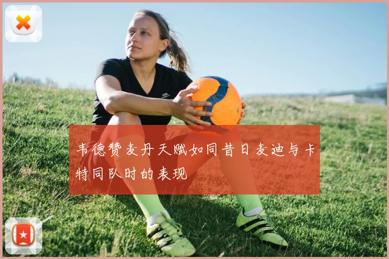 韦德赞麦丹天赋如同昔日麦迪与卡特同队时的表现